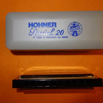 new box Hohner Special 20 Harmonica Key B blues rock country folk world harp Made Germany image 1