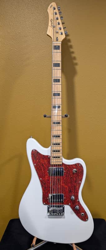 Firefly FFJA Jazzmaster Baritone / Bass VI 2025 - White image 1
