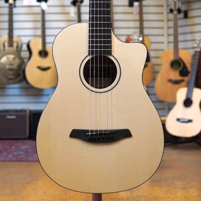 Furch Pioneer EM Engelmann Spruce/Mahogany Acoustic Travel Guitar w/Padded Gig Bag image 1
