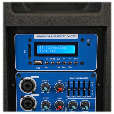 Rockville RPG15BT 15" Active 1000w DJ PA Speaker w Bluetooth+Stand+Headset+Cable image 18