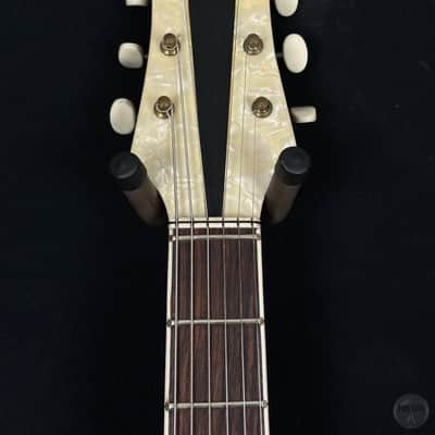 Tellson Single cutaway Jazz/Swing Guitar from the 60`s in red sunburst finish image 5