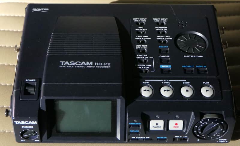 TASCAM HD-P2 2000's - Black image 1