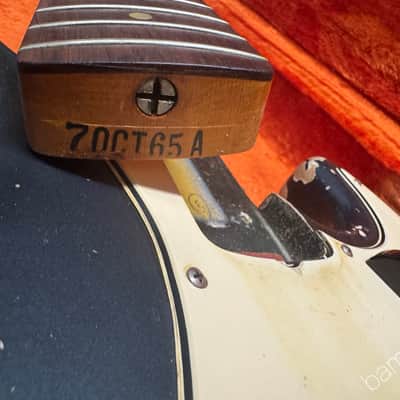 1965 Fender Jazz Bass - Charcoal Frost Metallic - Matching Headstock - OHSC image 18