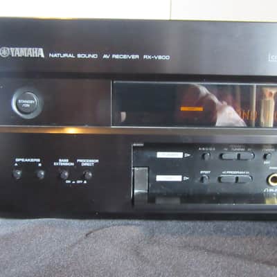 Vintage Yamaha RX-V800 music system Remote and instructions 100W per channel image 2