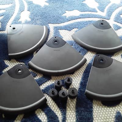 5 Yamaha PCY80S Electronic Cymbals (All Work Great) -DTXPRESS/DTXTREME/DTXPLORER