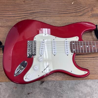 Warmoth/Fender Baritone 2022 - Candy Apple Red image 2