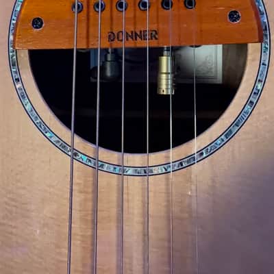 Firefly Eddie Pontiac collection guitar acoustic with pickup image 3