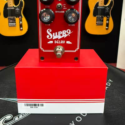 Supro 1313 Analog Delay 2019 - Red image 2