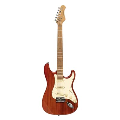 Stagg Electric Guitar Vintage Series 55 in Fiesta Red image 6