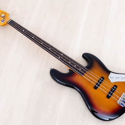 2008 Fender Jazz Bass Fretless '62 Vintage Reissue JB62-FL, Near-Mint w/ USA Pickups, Japan CIJ, Jaco image 12