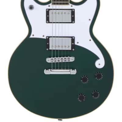 D'Angelico DAPBRISHGCS PREMIER BRIGHTON Double Cutaway Solid Body 6-String Electric Guitar w/Gig Bag image 5