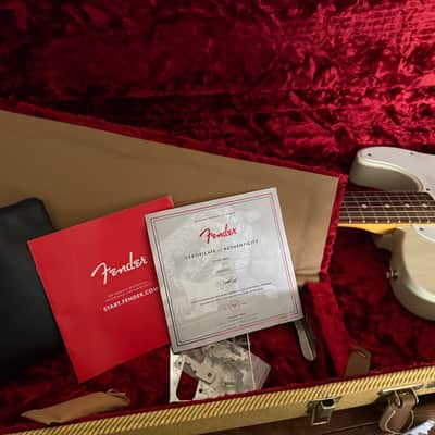 Fender Artist Series Jimmy Page Mirror Telecaster with Rosewood Fretboard 2019 - White Blonde image 17