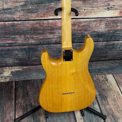 Used Warmoth Custom Built Semi-hollow Partscaster with Case image 5