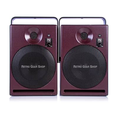 PSI Audio A14-m Broadcast Active Monitors Speakers Pair Used A14m image 1