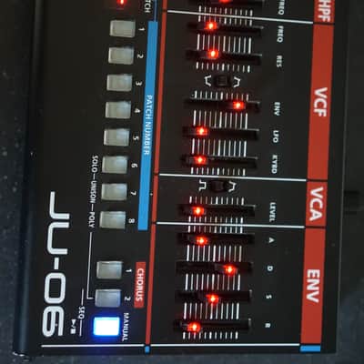 Roland JU-06 Boutique Series Digital Synthesizer Sound Module 2015 - Present - Black image 7