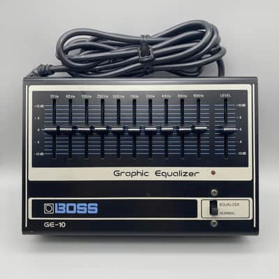Boss GE-10 Graphic EQ 1976 - 1977 with Original Box (Vintage, Made in Japan, MIJ) image 2