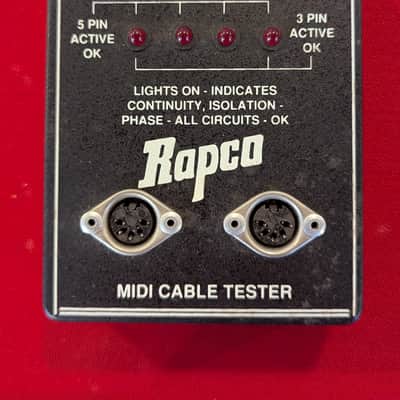 Rapco MD-100 MIDI Doctor 80's - Black image 2