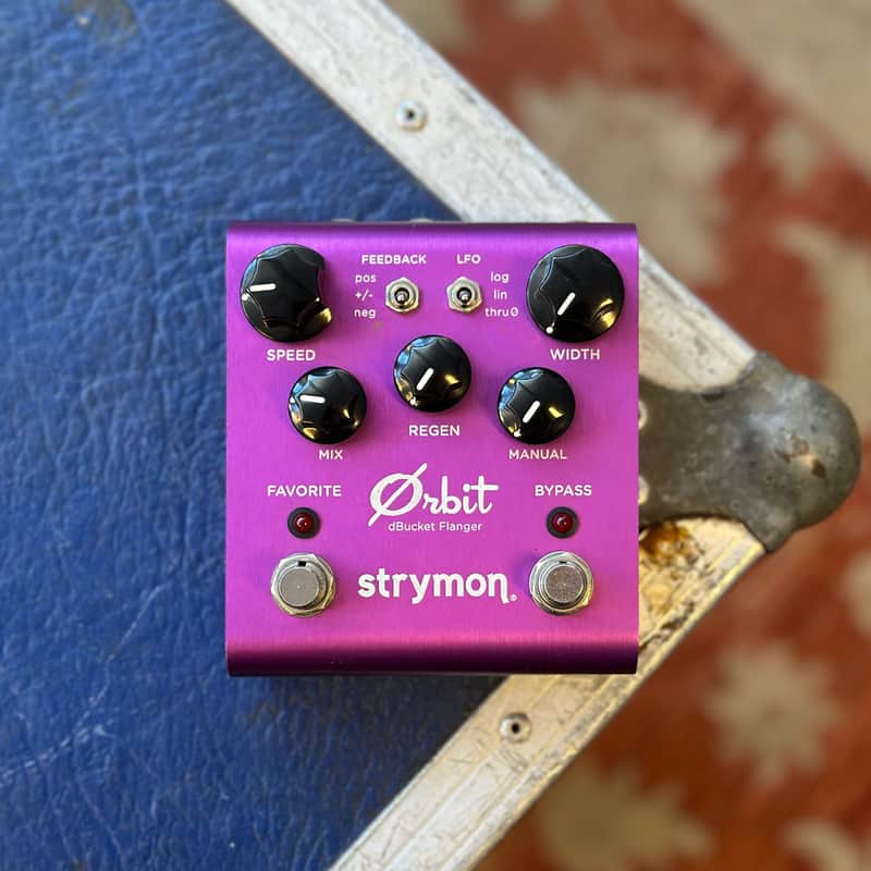 2012 Strymon Orbit dBucket Flanger Purple