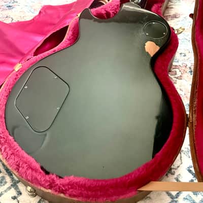 2001 Gibson Les Paul Standard "EBONY BLACK" + SD '59 PICKUPS + OHSC image 10