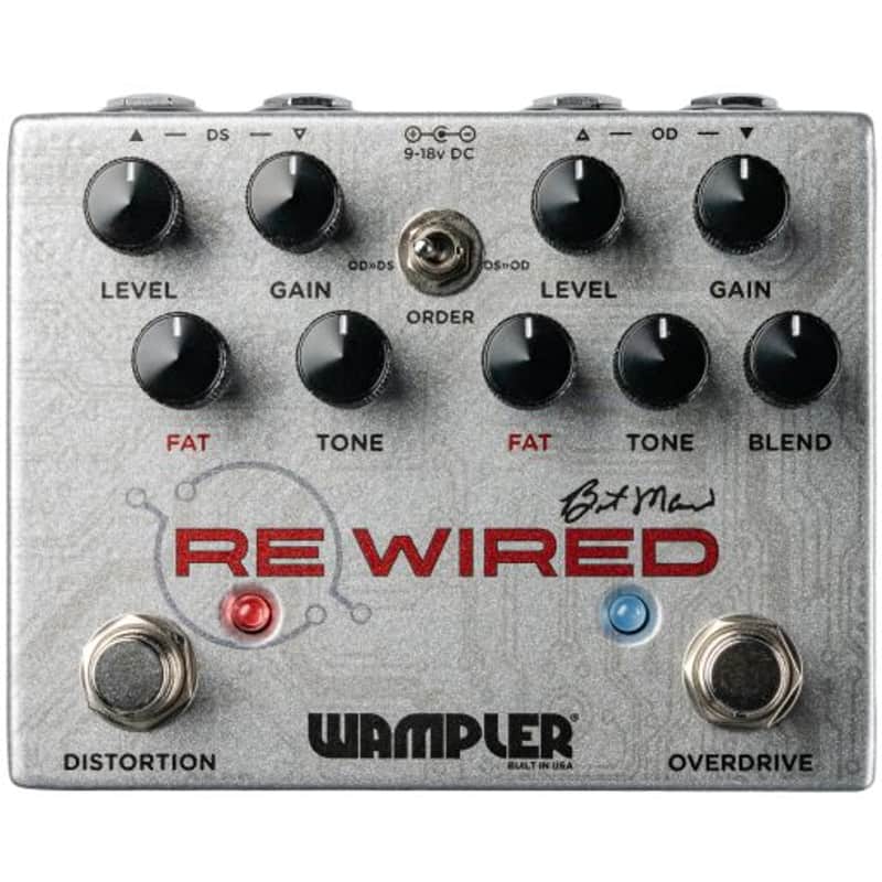 WAMPLER BRENT MASON: REWIRED DISTORTION/OVERDRIVE PEDAL