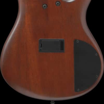 Ibanez SR Standard 5 String Electric Bass Left Handed - Mahogany Brown Burst Low Gloss (SR505ALMHL) image 9