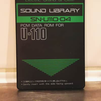 Roland SN-U110-04 Sound Library Electric Grand & Clavi PCM Data ROM Card