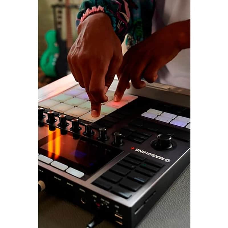 Native Instruments  MASCHINE+ Standalone Groovebox and Sampler 2024 - BLACK image 1