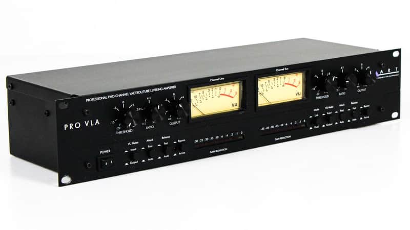 ART Pro VLA Professional Two Channel Vactrol / Tube Leveling Amplifier image 2