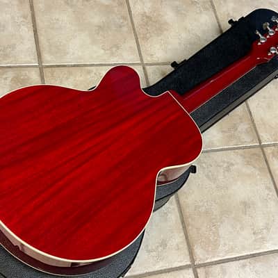 2025 Gibson Les Paul Parlor Acoustic-Electric Guitar Vintage Cherry Sunburst image 8
