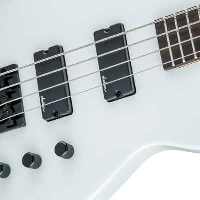 Jackson JS Series Concert Bass JS2 Amaranth FB Snow White image 5
