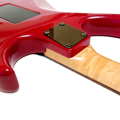 HAMER USA Diablo Left Handed in Transparent Cherry Red 1993 image 13
