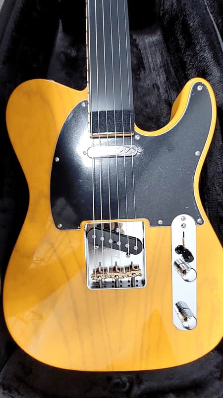 Suhr Classic T Trans Butterscotch guitar w/ Softcase image 1