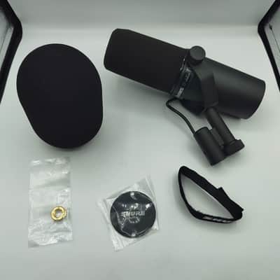 Shure SM7B Cardioid Dynamic Microphone 2001 - Present - Black image 5