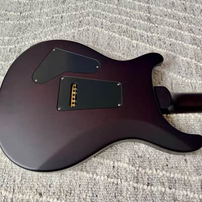 PRS Wood Library Custom 24 10-Top 2019 - Satin Black Gold Wrap image 16
