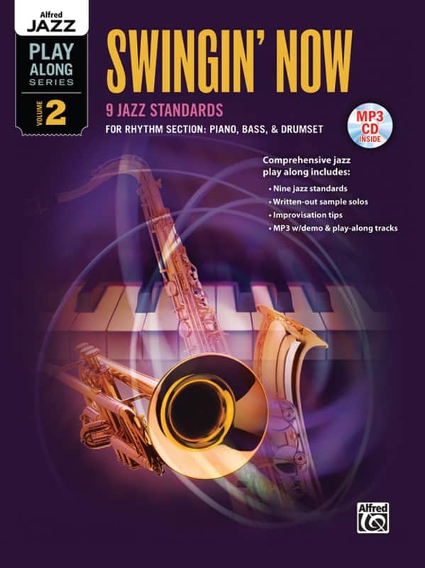 Alfred Jazz Rhythm Section Playalong Book Vol 2 - Swingin' Now w/CD image 1