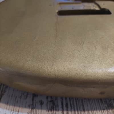 Ibanez Mij RS430 Roadstar II Deluxe Strat Style 1984 Refinished trans Gold Mist Birch Body Project Husk image 5