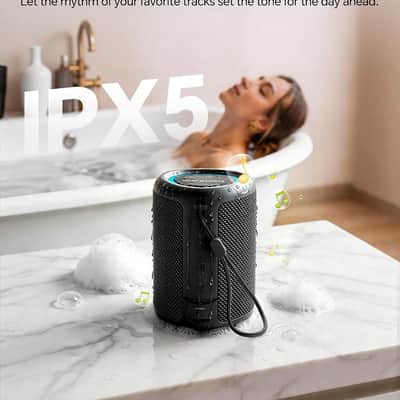 Portable Bluetooth Speaker Beach Essentials: IPX5 Waterproof for Outdoor image 6