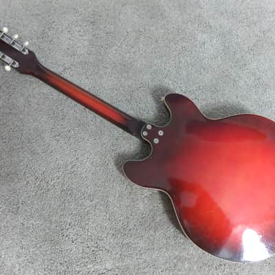 Vintage 1960s Harmony Rocket H-54 Guitar 2 Original DeArmond Pickup Good Shape Silvertone image 8