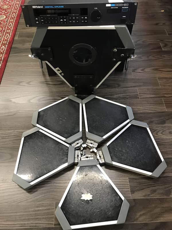 Roland DDR-30 Vintage Electronic Drums - used image 1