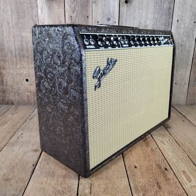 Fender 65 Deluxe Reverb Limited Edition Western 2025 With Cover Model # PR 239 - Brown Western image 3