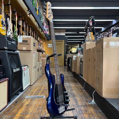 Ernie Ball Music Man StingRay 5 Special 5-string Bass Guitar Butane Blue w/Mono Case image 5