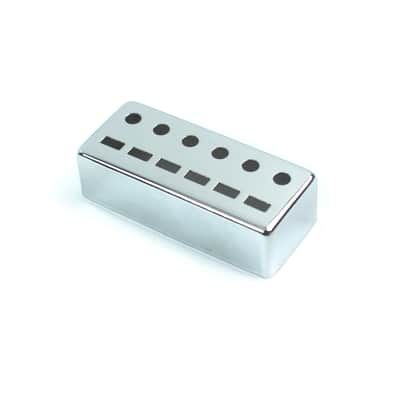 Vintage Japanese Guitar Teisco Style Metal Pickup Cover ,chrome /52mm (1)