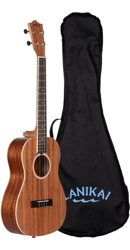 Lanikai Model LU21-B Baritone Size Acoustic Ukulele with Gig Bag