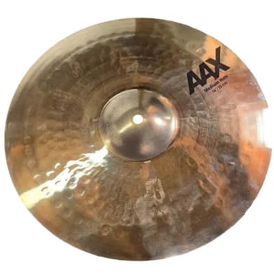Used Sabian AAX Brilliant Medium Hi Hat Cymbals 14" - Very Good image 2