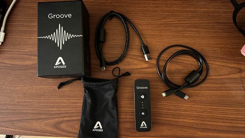 Apogee Groove 24-Bit 192kHz USB DAC/Headphone Amp 2010s - Black image 1