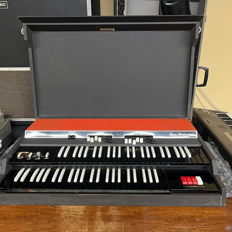 1960s Vox Super Continental Black & Red