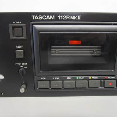 Tascam 112R MKII Stereo Cassette Tape Player and Recorder image 2