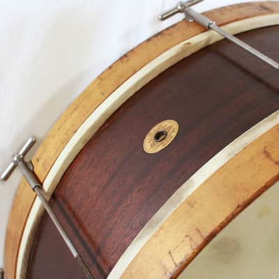 Vintage 1920's Ludwig & Ludwig 24"x6" Bass Drum image 2