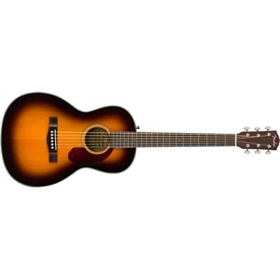Fender CP-140SE Parlor Acoustic-Electric Guitar Rosewood Fingerboard Sunburst image 1