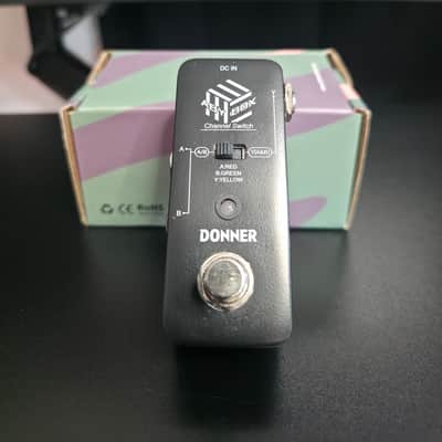 New Donner ABY Box Guitar Effect Pedal True Bypass Line Selector AB Switch image 3